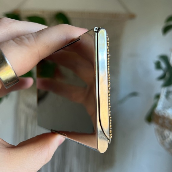 Handcrafted Beaded Boho Turquoise Business Card Holder Wallet Case - Picture 6 of 8